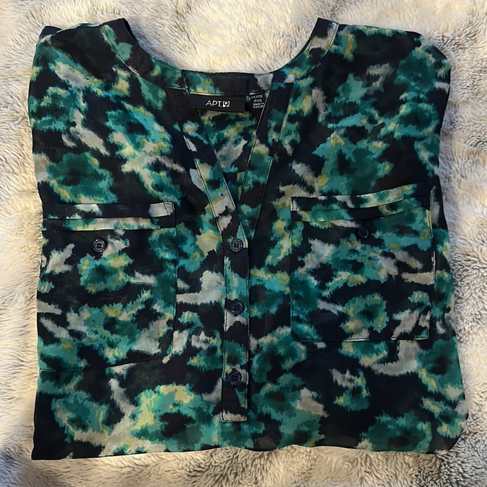 Apt. 9 sheer blouse